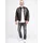 Rock Creek Lederjacke dunkelbraun L