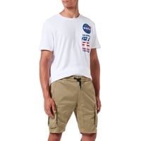 Alpha Industries Cotton Twill Jogger Short Short für Herren Olive