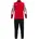 Trainingsanzug rot/weiß/dunkelrot L