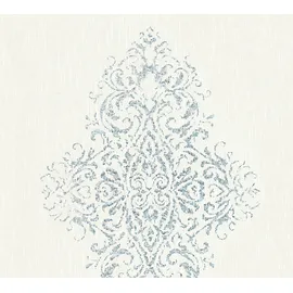 Architects Paper Luxury wallpaper Textiltapete 10,05 m x 0,53 m 319451 blau/weiß
