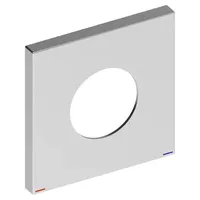 Keuco Wandrosette Übergröße für Einhebelmischer und Einhebel-Brausemischer Unterputz, eckig,