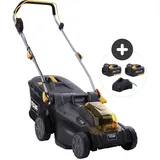 TEXAS LMX 2037 Akku Rasenmäher 37 cm Akkumäher Mäher 20V inkl Akku und Ladegerät