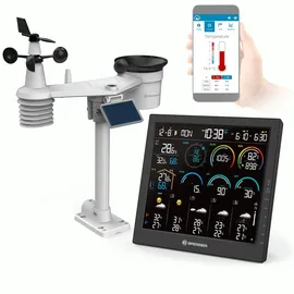 Bresser 4CAST 10"-WLAN-Wetterstation inkl. 8-in-1-Sensor