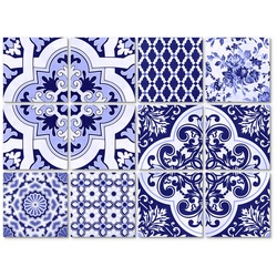 K&L Wall Art Fliesenaufkleber »Portugiesisches Muster«, selbstklebend