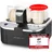 EMERIO EB-123177.1 6 Eier + Eipicker Schwarz