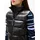 Tommy Hilfiger Tommy Jeans Damen Weste Slim Zip Print Down mit Stehkragen, Schwarz (Black), XS - XS