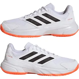 adidas Courtjam Control 3 Clay Tennisschuhe Herren JR1751 - cloud white/core black/lucid orange 42 2/3