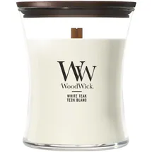Woodwick White Teak medium 275 g