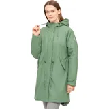 Derbe Friese Tidaholm Leo Damen Parka, Größe_Bekleidung_NR:40, Derbe_Farbe:hedge green/leo | 40