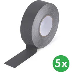 Antirutschband für feuchte Umgebungen, 50 mm x 18,3 m, 5 Stk, wasserdicht, grau