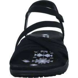 SKECHERS Reggae Slim - Summer Heat für Damen, schwarz, Größe 41 EU