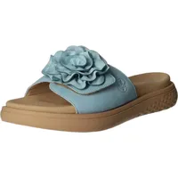 Rieker Pantoletten Pantoletten Kunstleder - Blau - 36