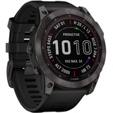 schiefergraues DLC-Titan mit schwarzem Armband
