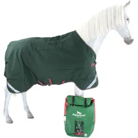 Horseware Rambo Original Turnout Lite 100g 130 cm Blau/Grün/Rot