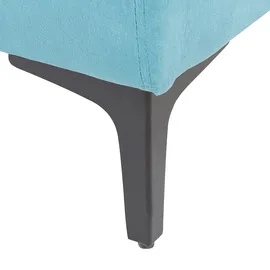 Beliani Sofa Hellblau Polsterbezug 3-Sitzer