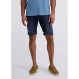 Pierre Cardin Regular Fit Jeansshorts mit Label-Detail, Dunkelblau, 36