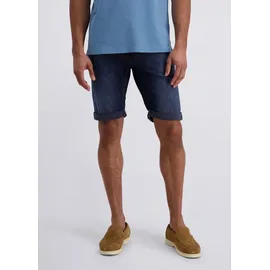 Pierre Cardin Regular Fit Jeansshorts mit Label-Detail, Dunkelblau, 36