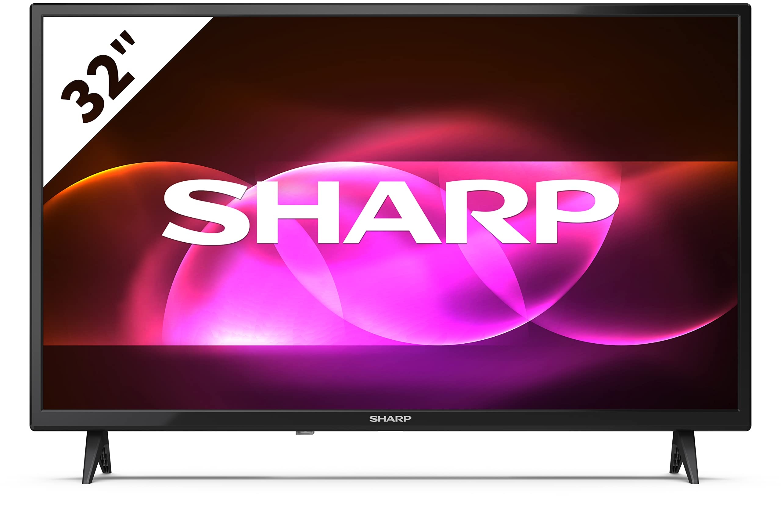 SHARP 32FA6E HD Ready LED Fernseher 81 cm (32 Zoll), Schwarz [Energieklasse E]
