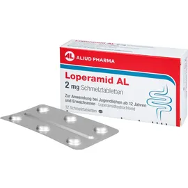Aliud Loperamid AL 2 mg Schmelztabletten 12 St.