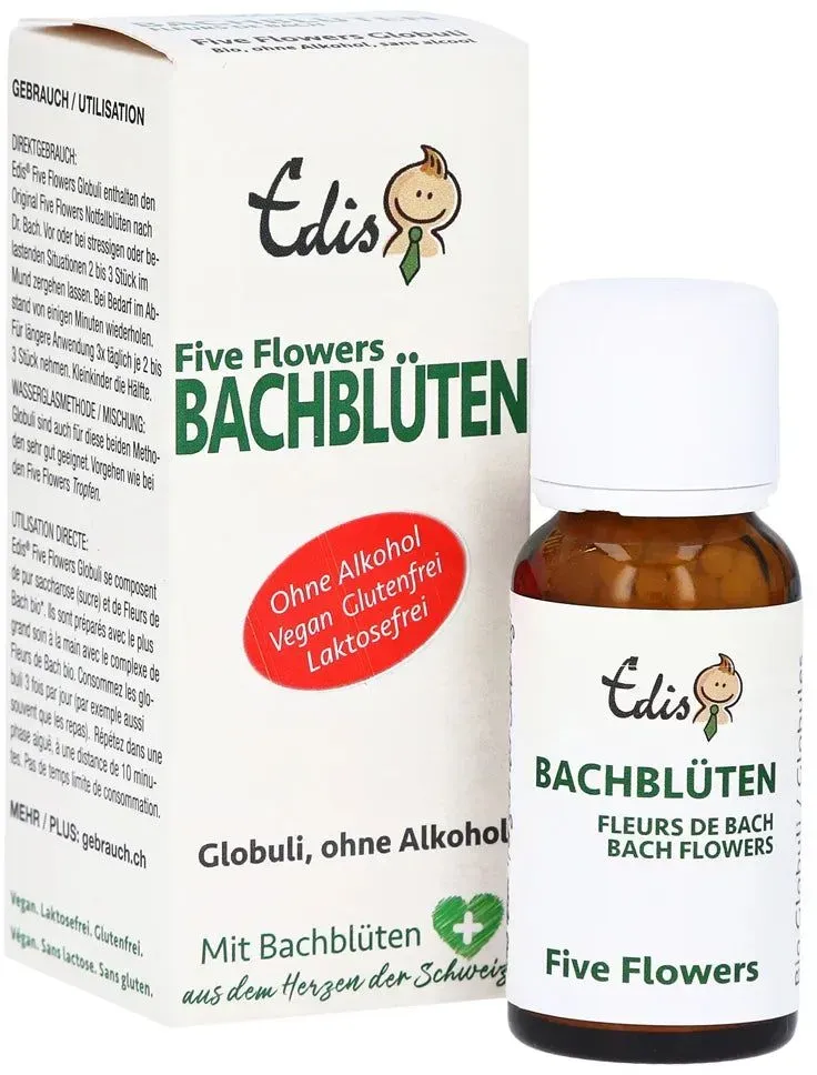 Edis Five Flowers Notfall Bachblüten Globuli 20 g