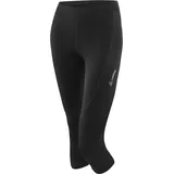 Löffler Damen Tour II Radhose 3/4 (Größe S, schwarz)