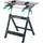 WOLFCRAFT Spanntisch Stahl 680x700x950mm Schwarz/Silber