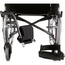 Bischoff & Bischoff S-Eco 2 Rollstuhl faltbar mit Kniehebelbremse 52 cm Sitzbreite anthrazit