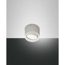 Fabas Luce Anzio 1 rund Aluminium weiß