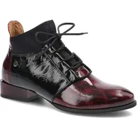 Burgunder Schnürschuhe Maciejka Elegante Damenschuhe, 36