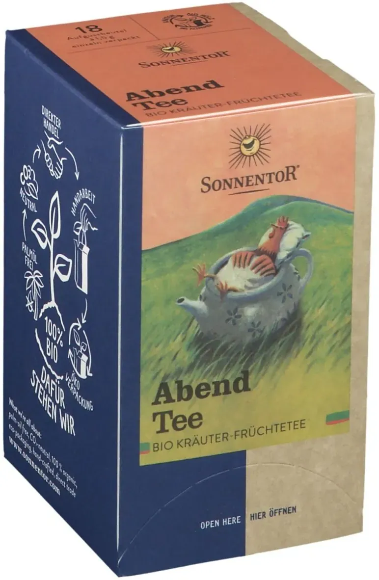 SonnentoR® Abendtee bio Filterbeutel 18 St 18 St Filterbeutel