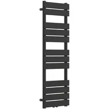 neu.haus Handtuchheizkörper Voss 1200 x 400 mm 528 W schwarz Mittelventil