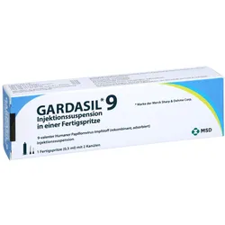 Gardasil 9 Inj.-sus.i.e.fertigspritze 1 St