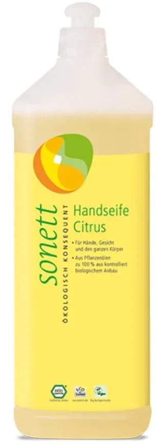 Sonett Handseife - Citrus Nachfüllflasche 1000ml Seife 1 l