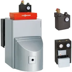 Viessmann Paket Vitorondens 200-T 20,2 kW Öl-Blaubrenner Regelung Vitotronic 200 KO2B raumluftunabhängig koaxial Mischer
