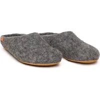 Magicfelt, Unisex, Hausschuhe, Tiroler Steinschaf Ledersohle, Grau, (48)