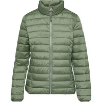 s.Oliver Leichte Jacke mit Steppung und Stehkragen grün 36
