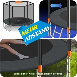 Kesser Gartentrampolin 244 cm orange
