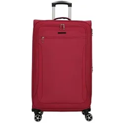 Cocoono Monterrey 4 Rollen Trolley 79 cm mit Dehnfalte  rot