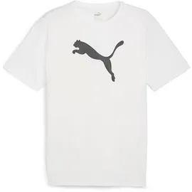 Puma teamRISE Logo Jersey Cotton weiß M