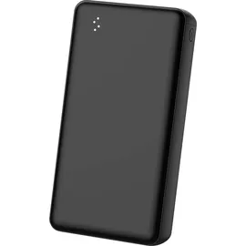 Wow WOW, Powerbank 20000 mAh USB-A / USB-C kompakt, Schwarz
