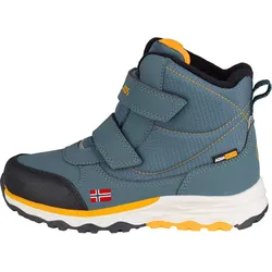 Kinder Winterschuh Hafjell Stahlblau/Marine/Mango 36