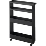 Yamazaki, Servierwagen, Schlanker 4-stöckiger Aufbewahrungswagen TOWER