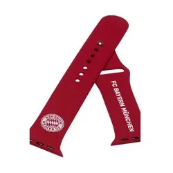 FC BAYERN Armband Apple Watch Logo bordeaux 33359