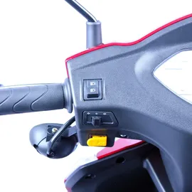 Efun ECO ENGEL Elektromobil 4 Rad 1000 Watt Rot 25 km/h