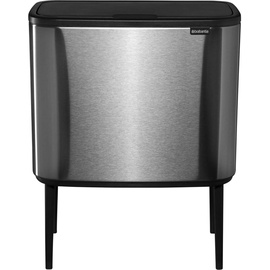 BRABANTIA Bo Touch Bin 34 l matt steel fingerprint proof