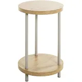 Haku-Möbel HAKU Möbel Beistelltisch esche 30,0 x 30,0 x 50,0 cm