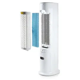 DOMO DO157A 27 cm Standventilator Schwarz/Weiß