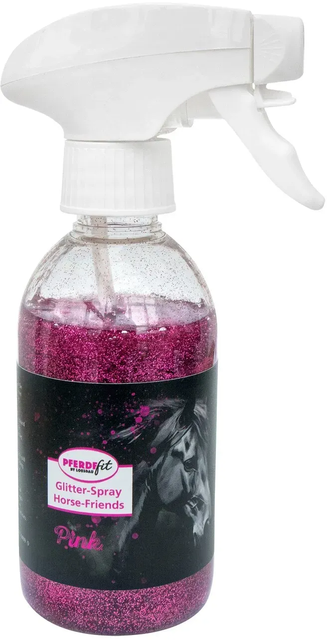 PFERDEfit by Loesdau Glitter Spray pink 250 ml
