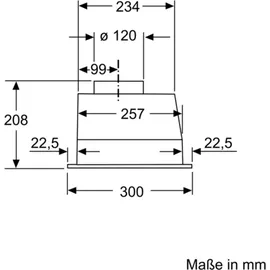 Neff D51NAA1C0 Lüfterbaustein 53 cm
