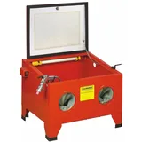 Varan Motors - Nesb-09-b Sandstrahlkabine Mit Pistole Und 4 Düsen Sandstrahlgerät Kabine Sandstrahler 90l